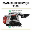 Manual de serviço Bobcat T180 para mini carregadeira em PDF, guia prático de manutenção preventiva e reparos técnicos completos