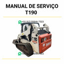 Manual de serviço Bobcat T190 para mini carregadeira em PDF, guia completo de manutenção preventiva e reparos técnicos detalhados