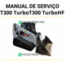 Manual de serviço Bobcat T300 Turbo e T300 Turbo HF mini carregadeira em PDF com instruções completas para manutenção e reparos técnicos