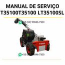 Manual de serviço Bobcat T35100, T35100 L e T35100SL manipuladores telescópicos em PDF com instruções detalhadas de manutenção e reparos técnicos