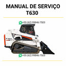 Manual de serviço Bobcat T630 mini carregadeira em PDF com guia completo de manutenção, reparos técnicos e instruções detalhadas
