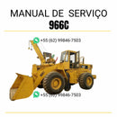 Manual de serviço Caterpillar 966C em PDF para carregadeira de rodas, guia completo com instruções detalhadas de manutenção, reparo e diagnóstico técnico