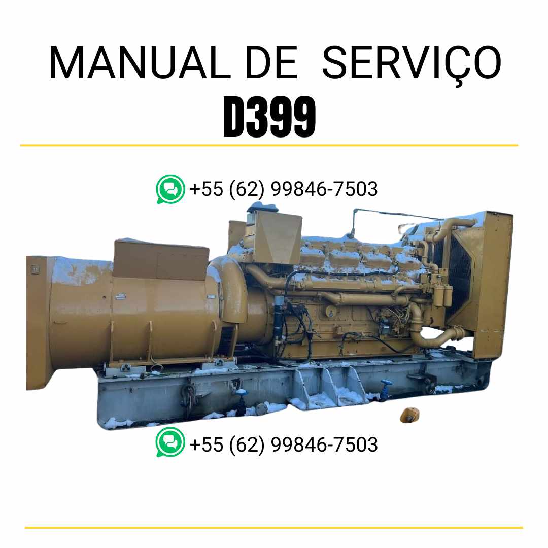Manual de serviço em PDF do grupo gerador Caterpillar C280-12 com instruções técnicas completas para manutenção preventiva, diagnóstico e reparos