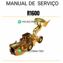 Manual de serviço Caterpillar R1600 em inglês, PDF completo para carregadeiras subterrâneas com instruções técnicas detalhadas de manutenção e reparo