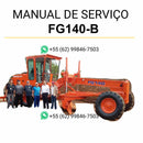 Manual de serviço Fiatallis FG140.B motoniveladora em PDF com instruções técnicas completas para manutenção, reparos e ajustes detalhados
