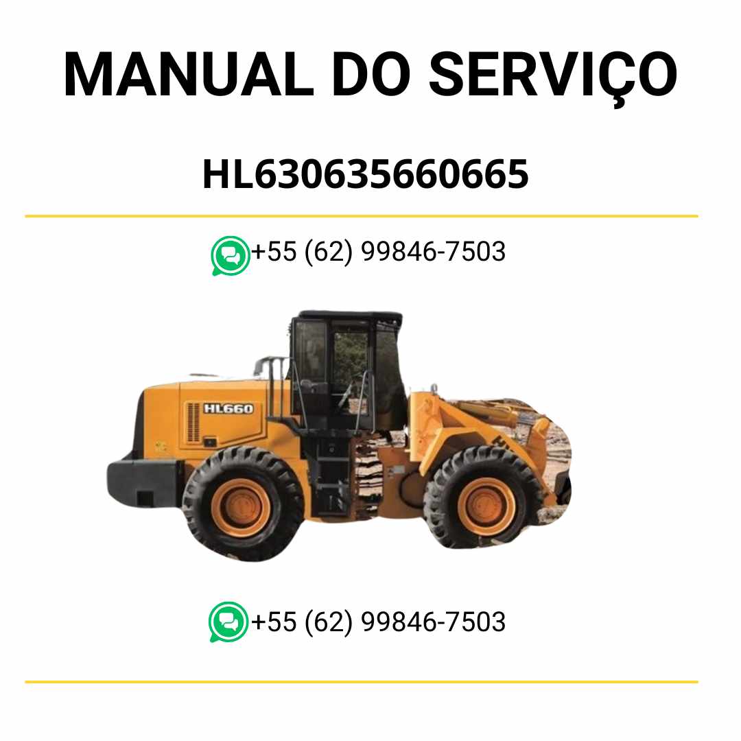 Manual de serviço Hyundai HL630/635/660/665 pá-carregadora em PDF, guia técnico detalhado com instruções de manutenção e ilustrações completas