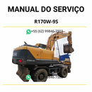 Manual de serviço Hyundai R170W-9S em PDF para escavador de rodas, guia completo com diagramas técnicos e instruções detalhadas de manutenção