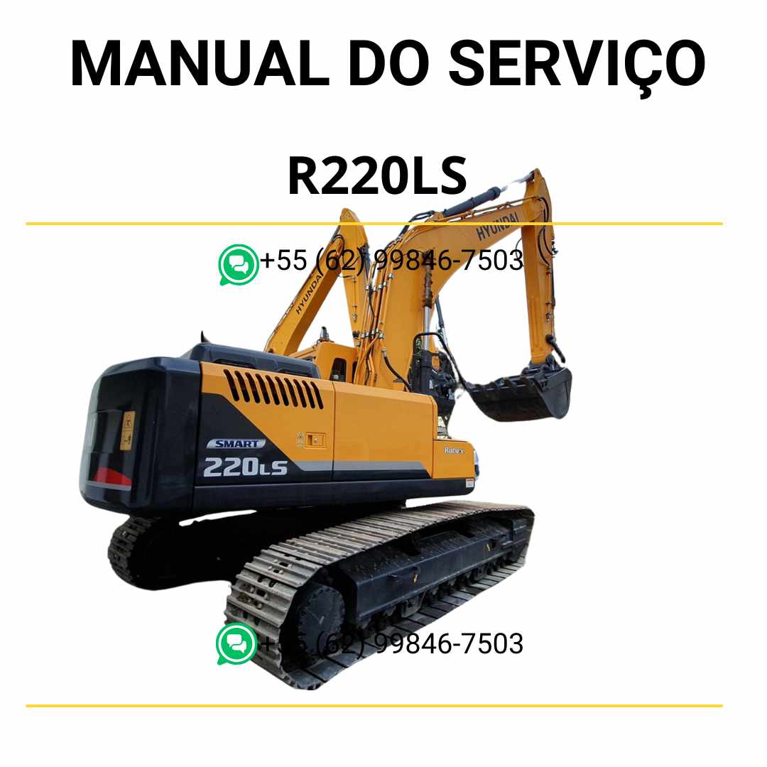 Manual-Servico-Hyundai-R220LS-Escavador