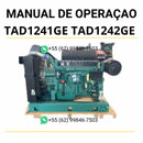 Manual de serviço do motor Volvo TAD1241GE e TAD1242GE em PDF com guia técnico completo, ilustrações práticas e instruções detalhadas de manutenção