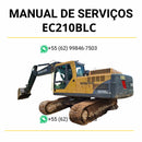 Manual de serviço de oficina Volvo EC210BLC escavadeira em PDF com guia completo de manutenção, instruções detalhadas e reparos técnicos