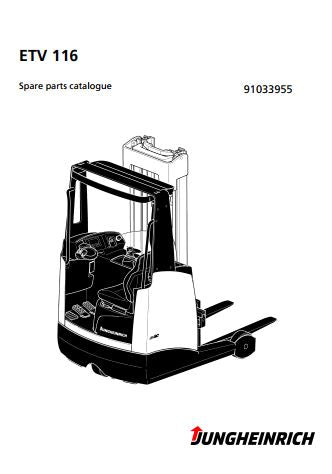 CATALOGO DE PEÇAS PDF EMPILHADEIRA ETV 116 - JUNGHEINRICH