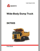 CATALOGO DE PEÇAS PDF CAMINHÃO SKT80S - SANY