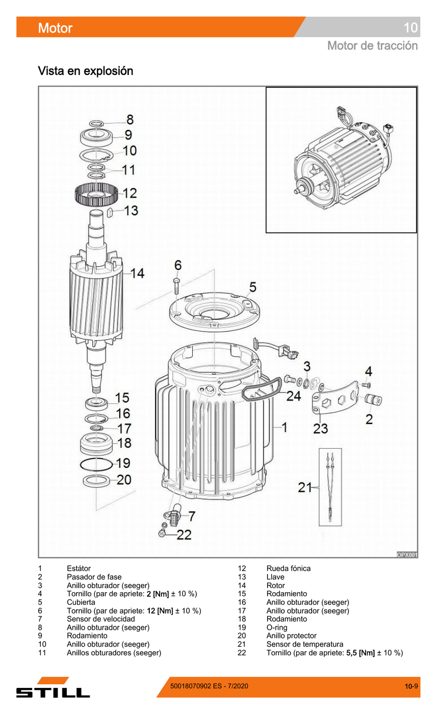Manual de Oficina STILL EXD-S / EXU-S — diagrama 1