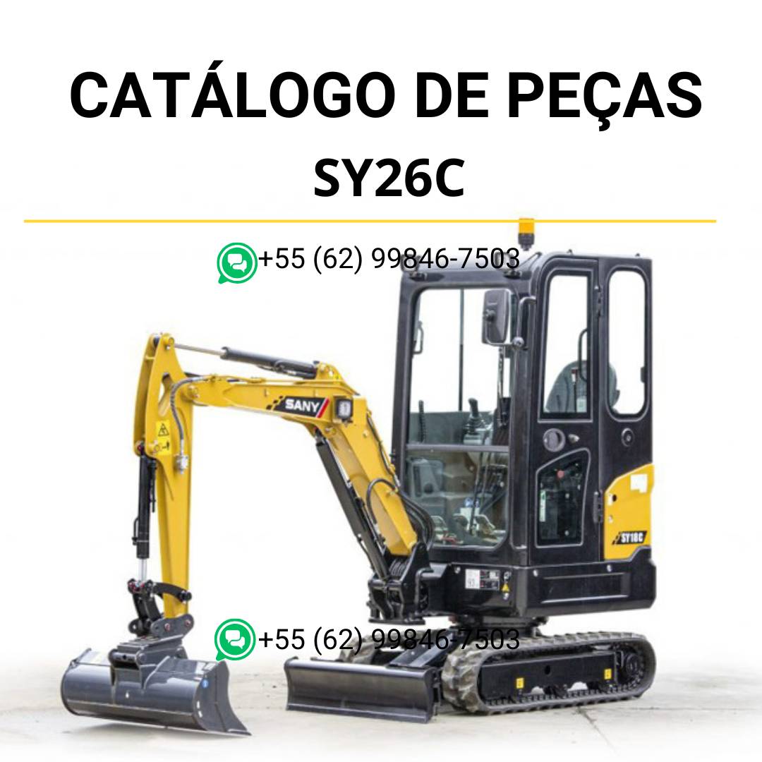 SY26C Sany - Catalogo De Pecas PDF Completo