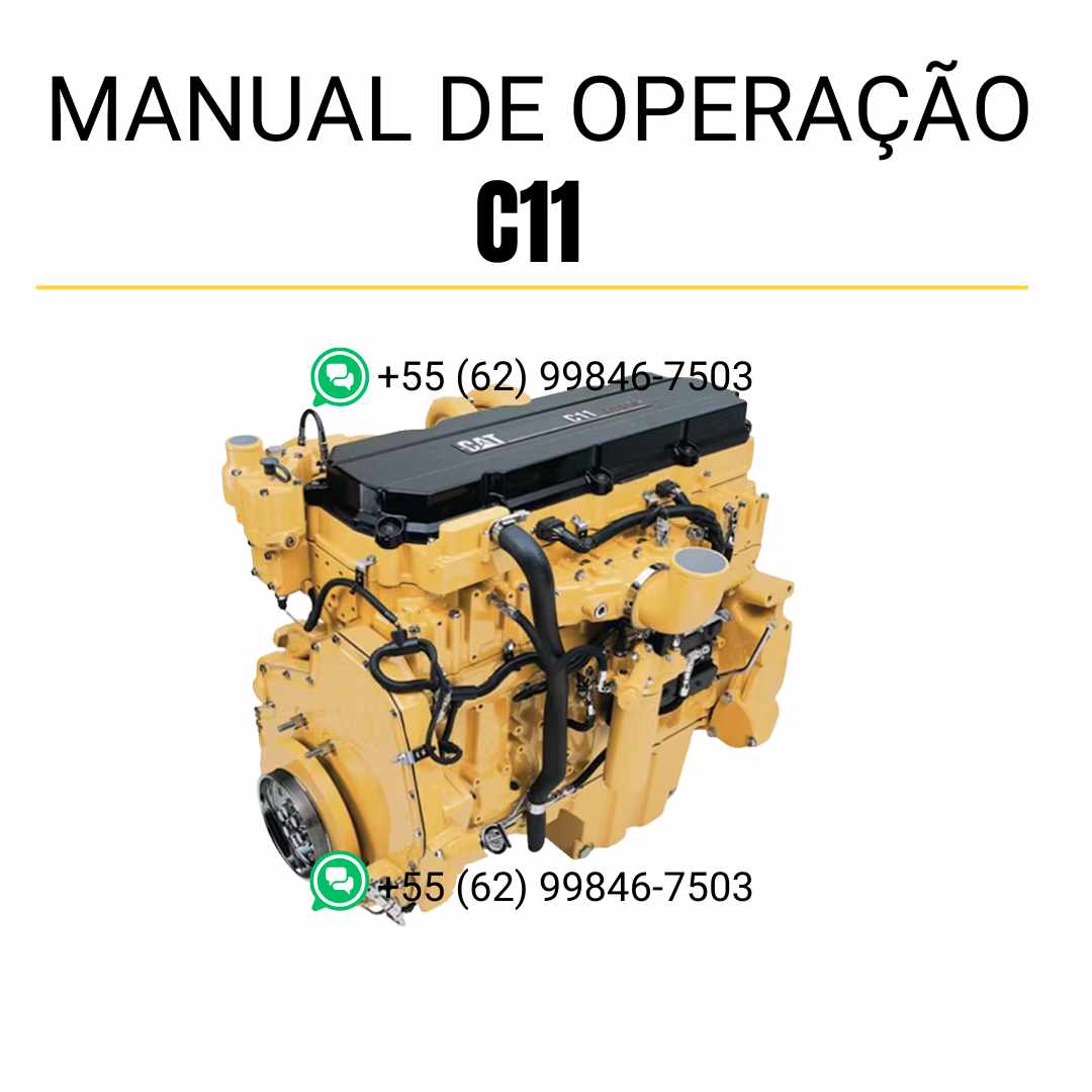 Manual em PDF com localização de falhas e soluções para motores Caterpillar C11 e C13, ideal para diagnóstico técnico detalhado