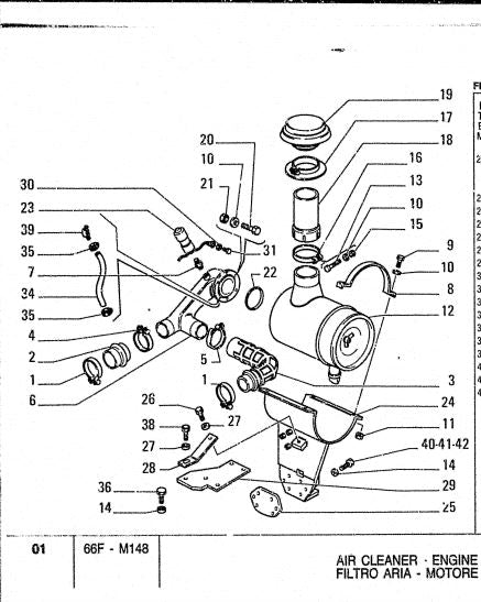catalago de pecas tratores FD30C fiat allis