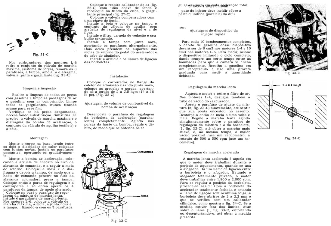 Página interna 3 — Apostila Técnica Chevrolet Motor Opala