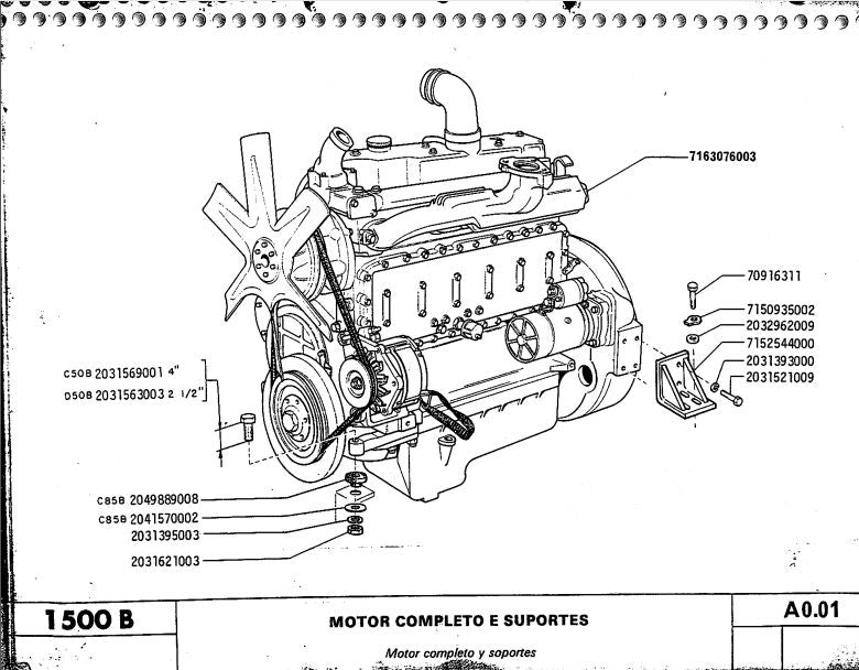 catalago de pecas motoniveladoras FG85-FG105B fiat allis