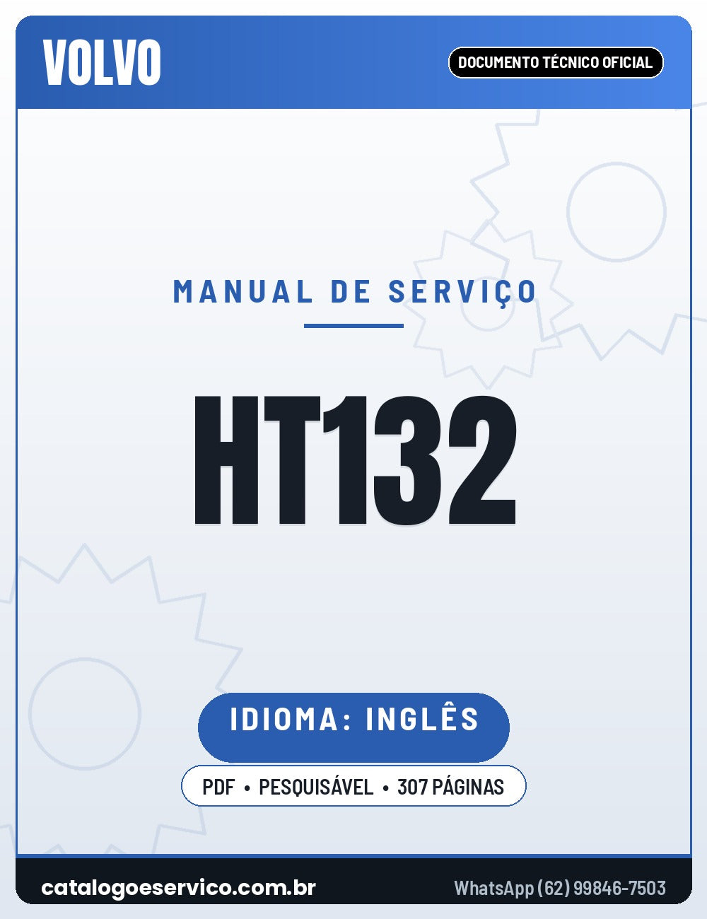 Manual de Serviço VOLVO HT132