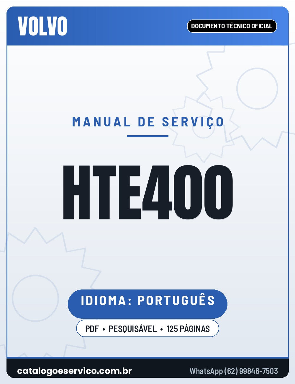 Manual de Serviço VOLVO HTE400