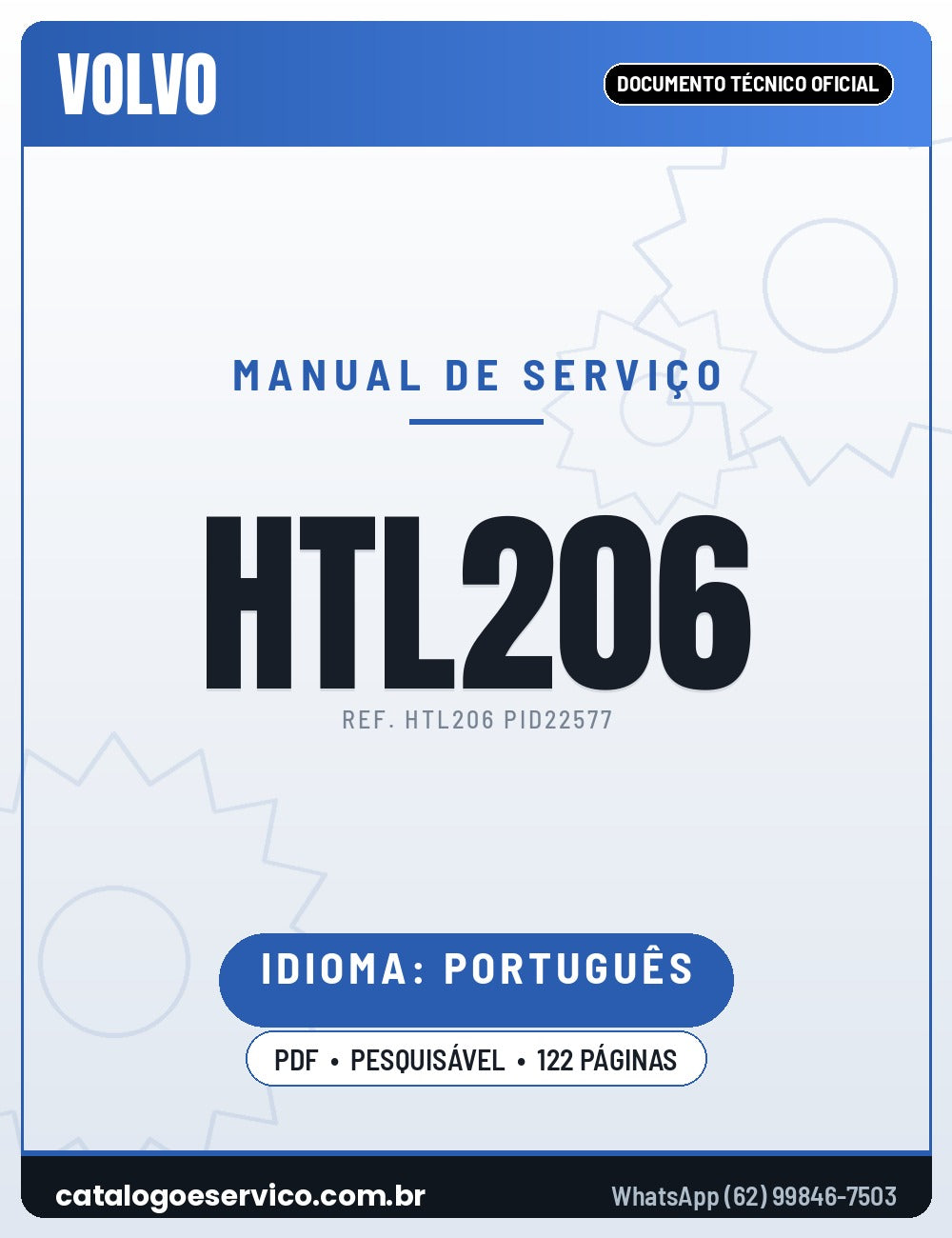 Manual de Serviço VOLVO HTL206