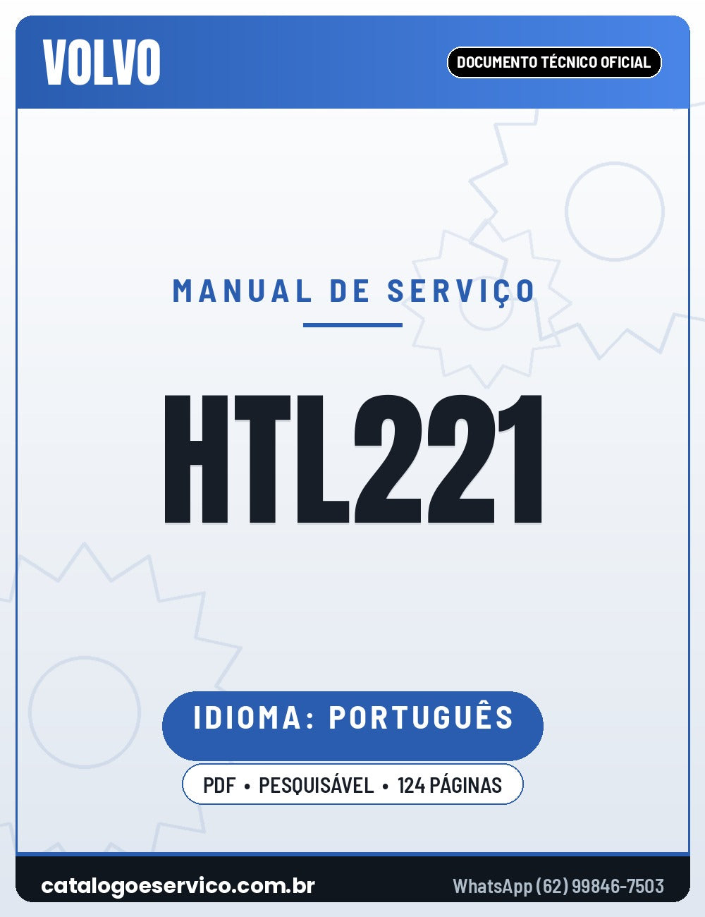 Manual de Serviço VOLVO HTL221