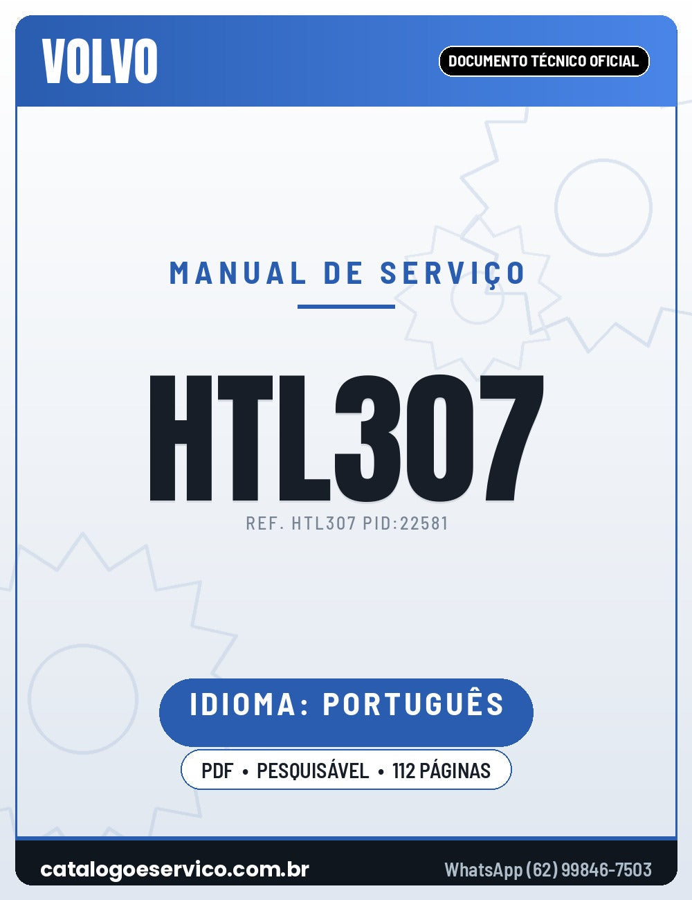 Manual de Serviço VOLVO HTL307