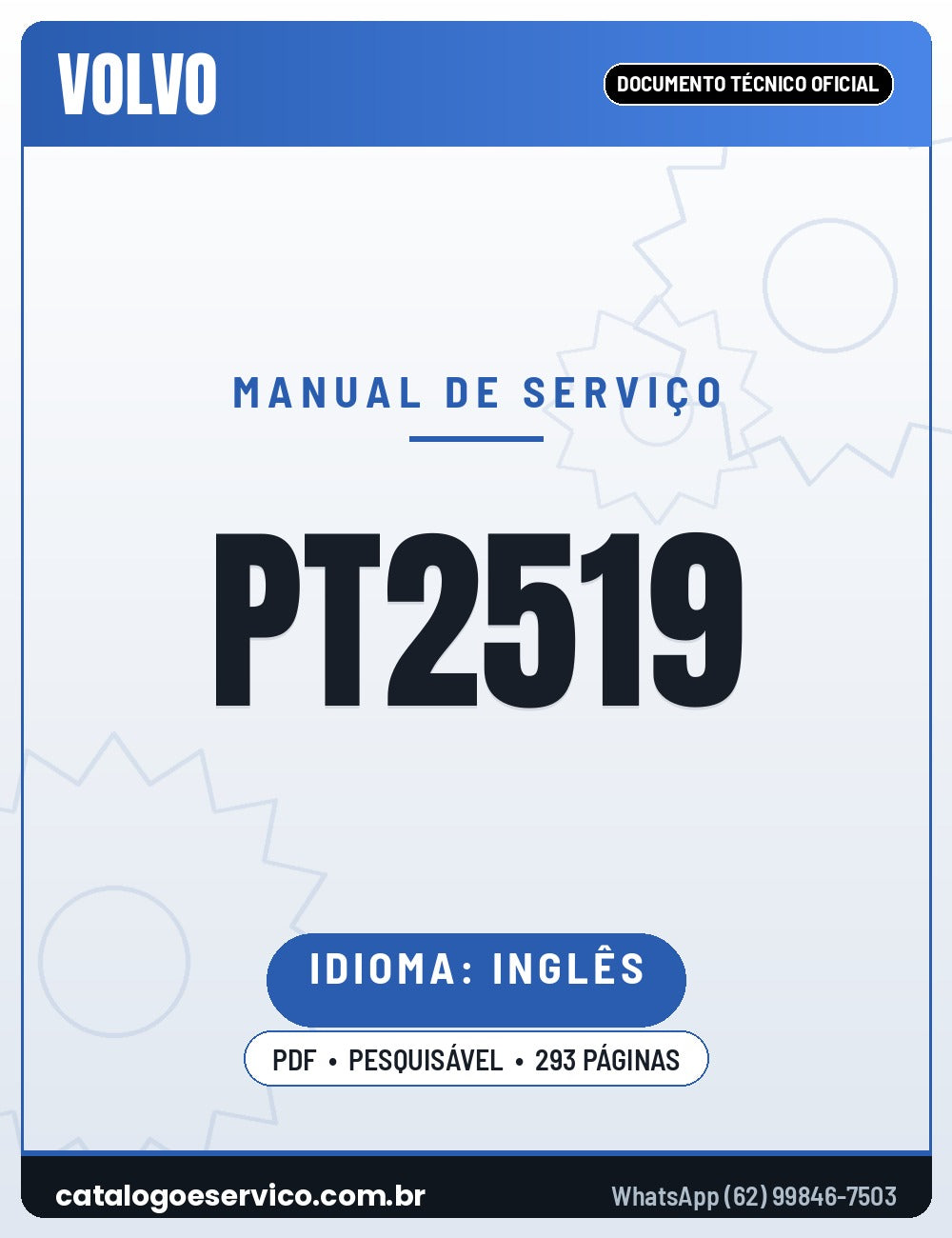 Manual de Serviço VOLVO PT2519