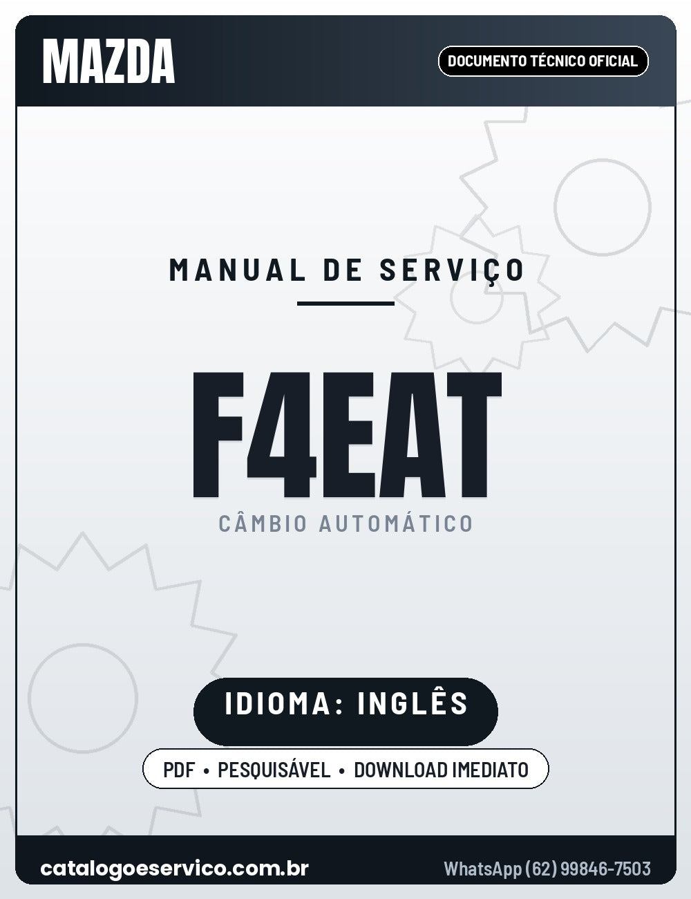 Capa - Informativo Técnico Mazda / Ford F4EAT