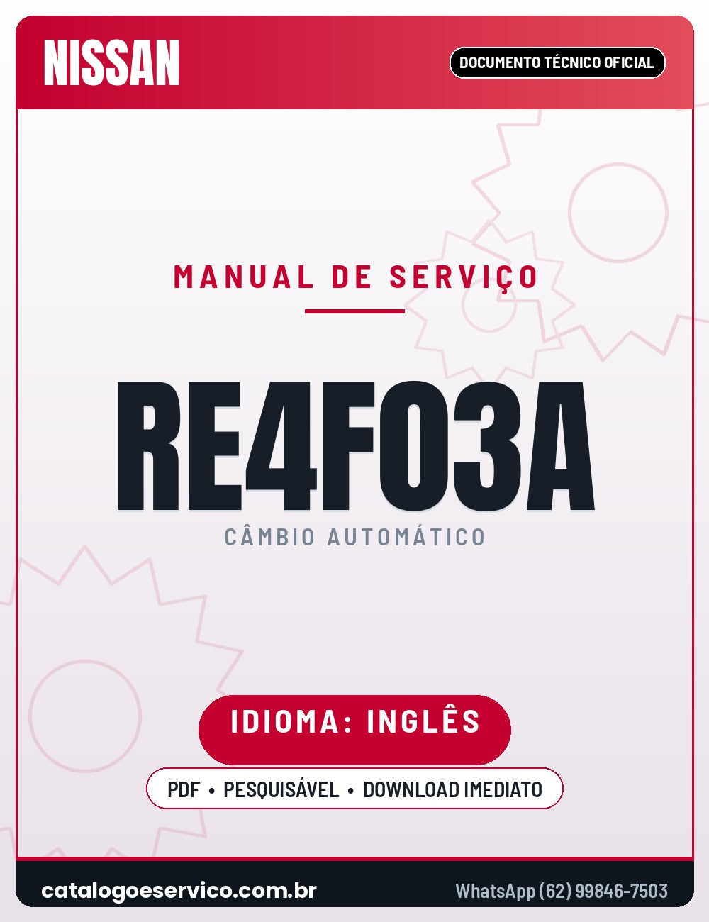Manual de Serviço NISSAN RE4F03A