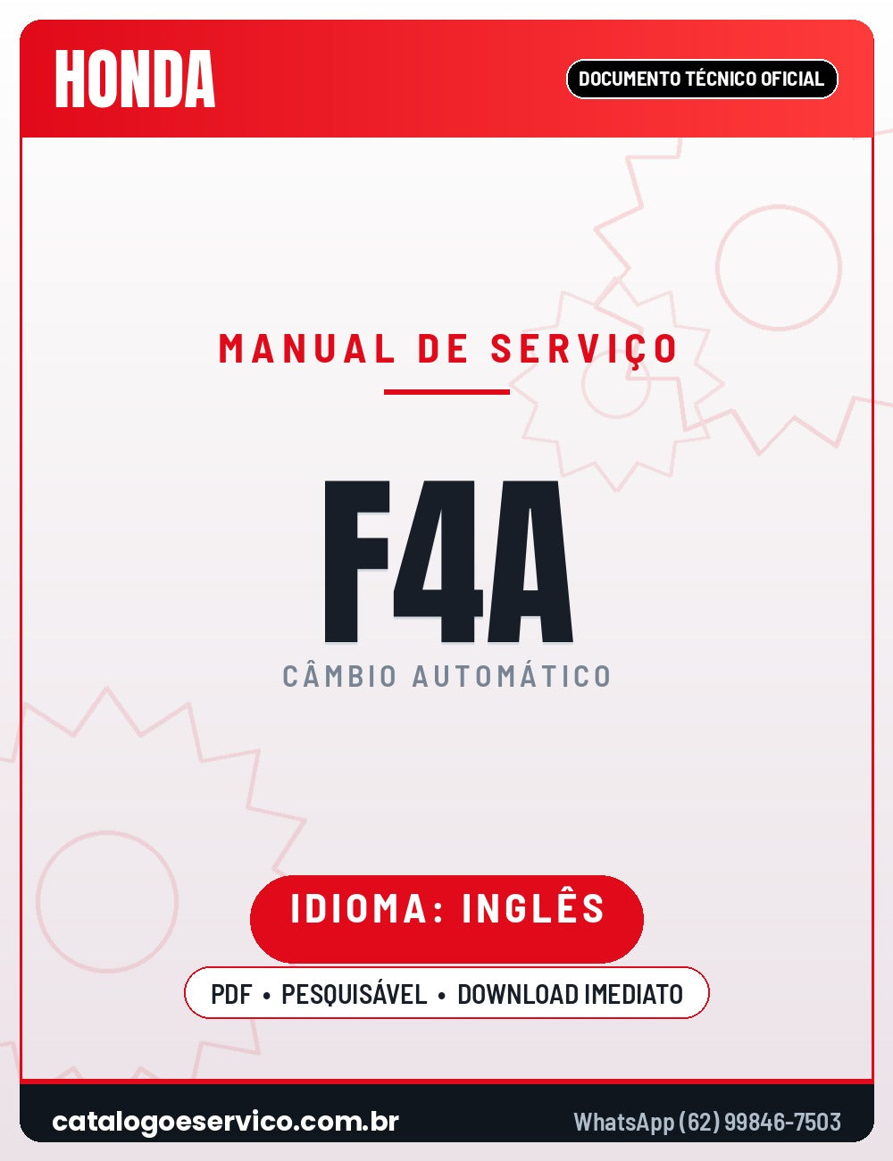 Manual de Serviço HONDA F4A
