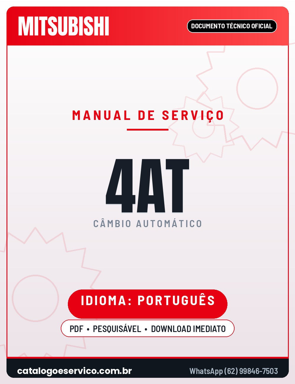 Capa - Manual de Reparação Subaru 4AT