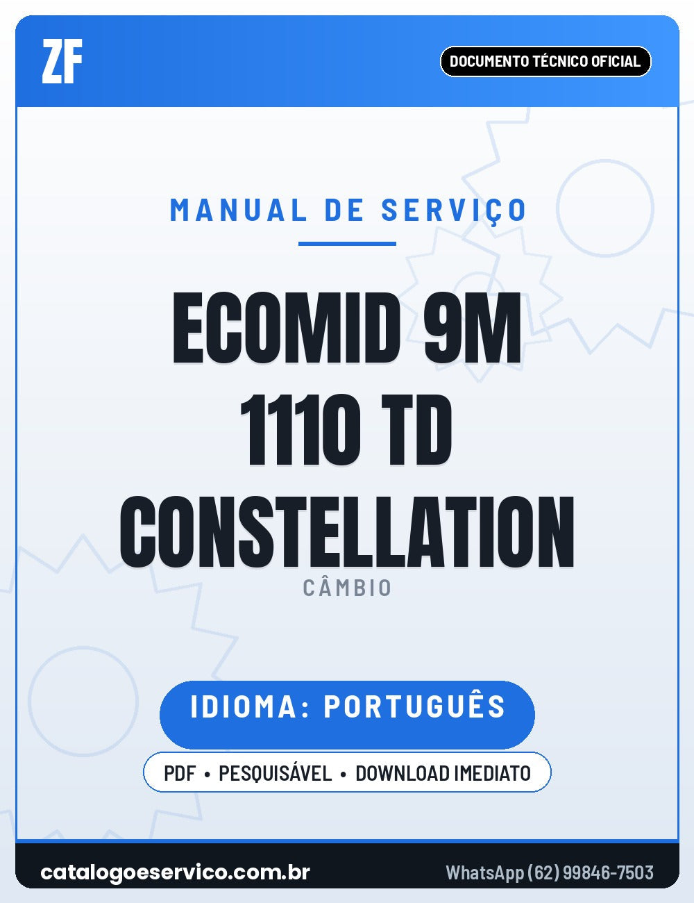 Manual de Serviço ZF ECOMID 9M 1110 TD CONSTELLATION