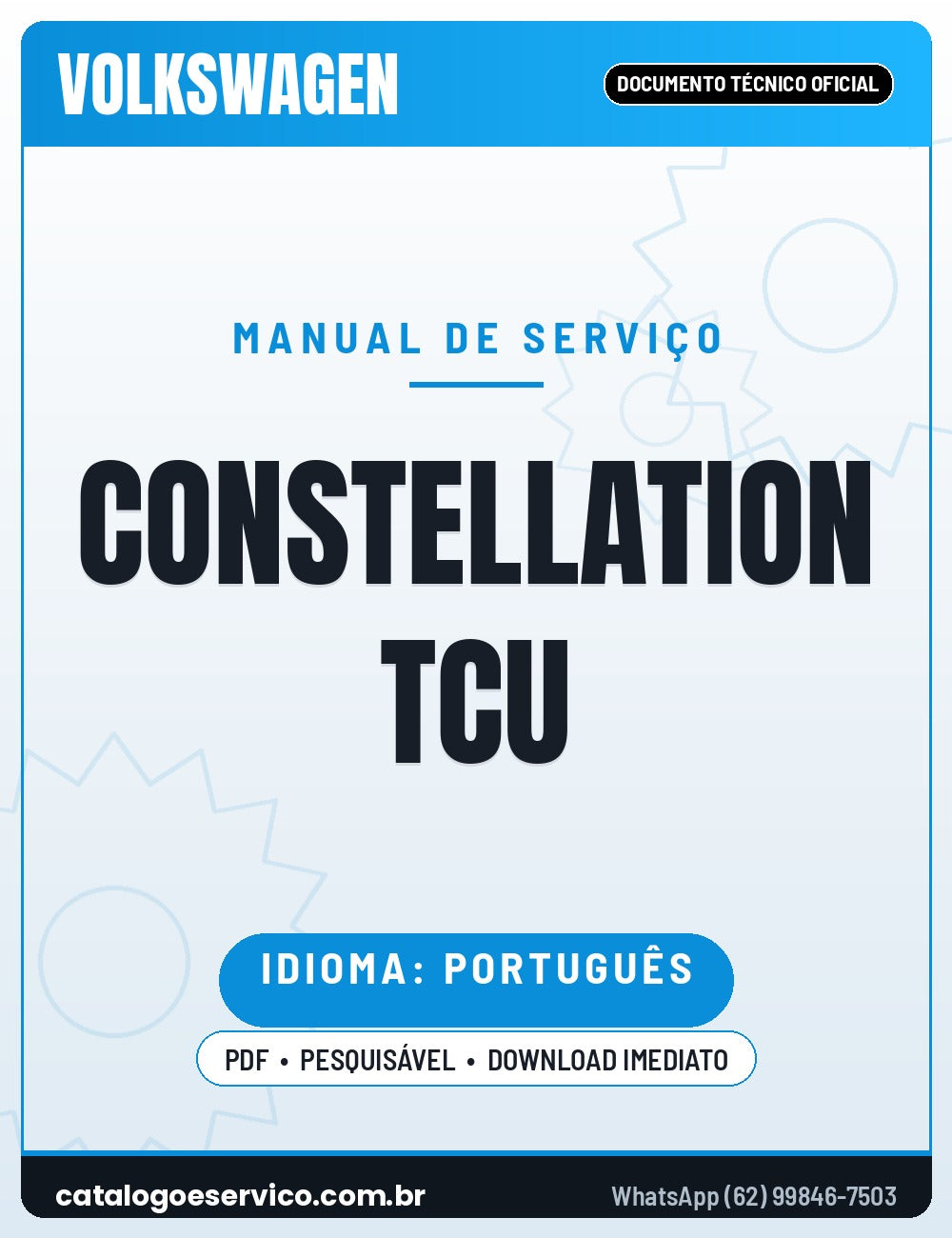 Manual de Serviço VOLKSWAGEN CONSTELLATION TCU
