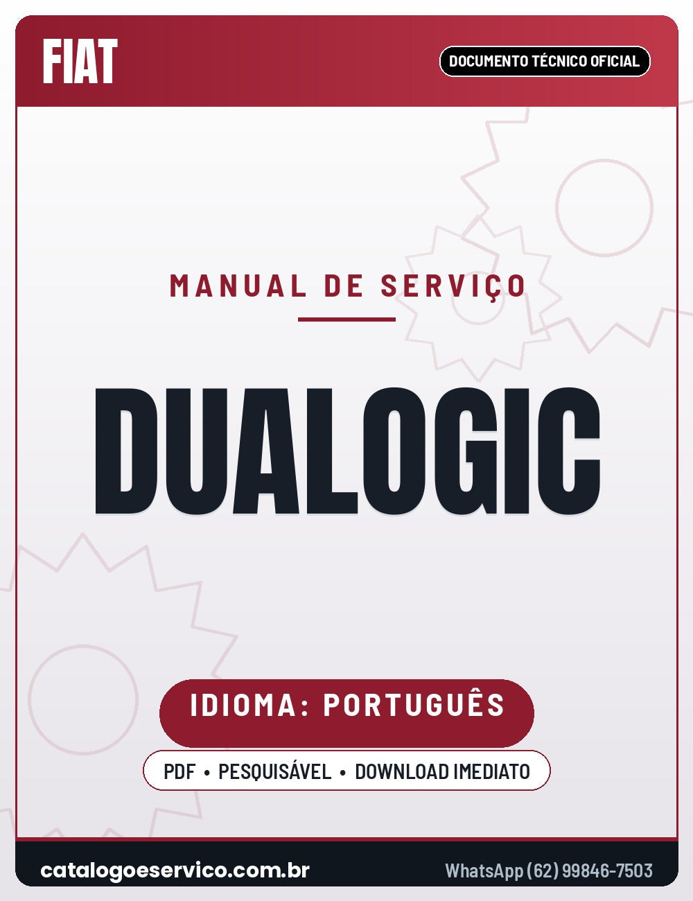 Capa - Manual de Reparação Fiat Dualogic