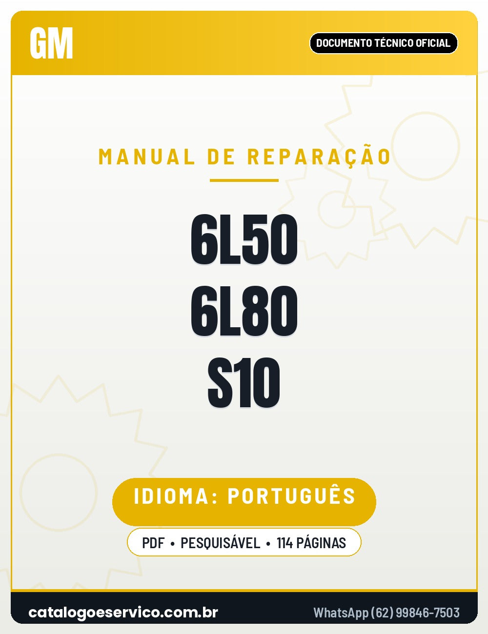 Manual de Reparação GM 6L50 6L80 S10