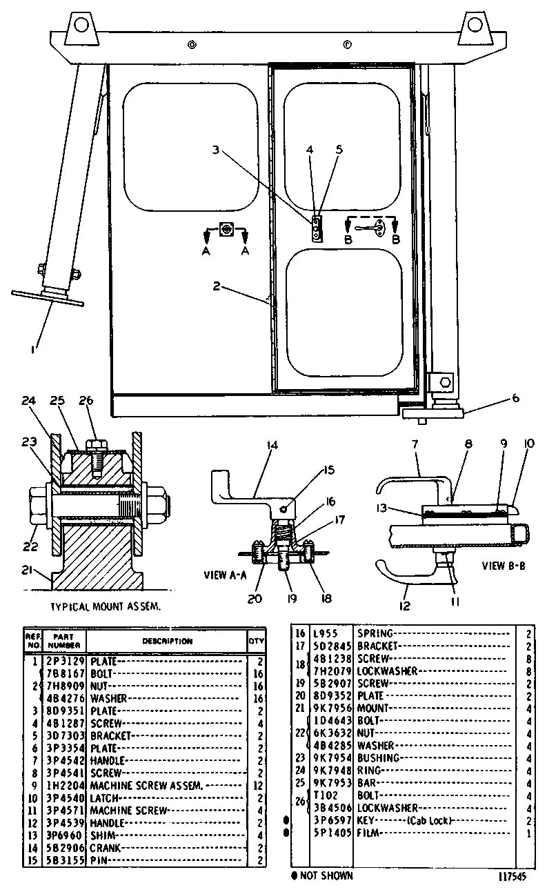 Catálogo de Peças Caterpillar D5 — ilustração de peças originais (página interna do PDF)