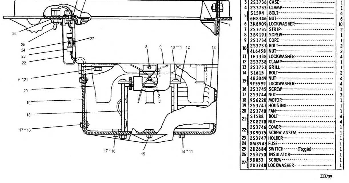 Catálogo de Peças Caterpillar D5 — vista técnica detalhada (página interna do PDF)