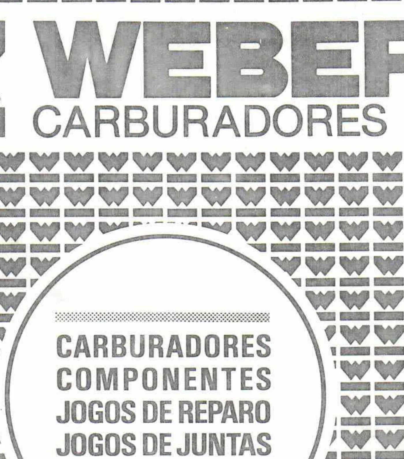 Catálogo de Peças Carburadores Weber (Opala, Caravan, Comodoro e mais) — vista explodida 1 (pág. 49 do PDF)
