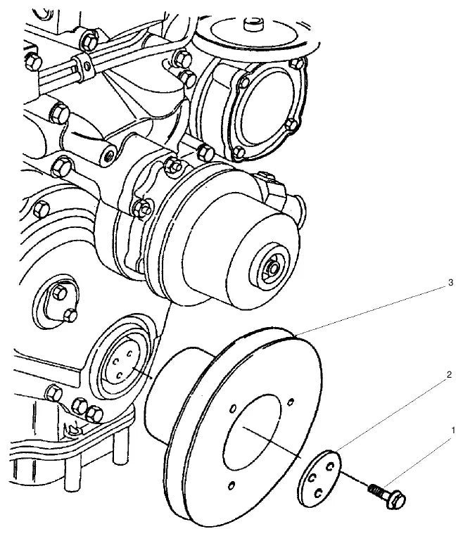 Vista explodida do catálogo de peças Massey Ferguson MF 5300 — figura 1