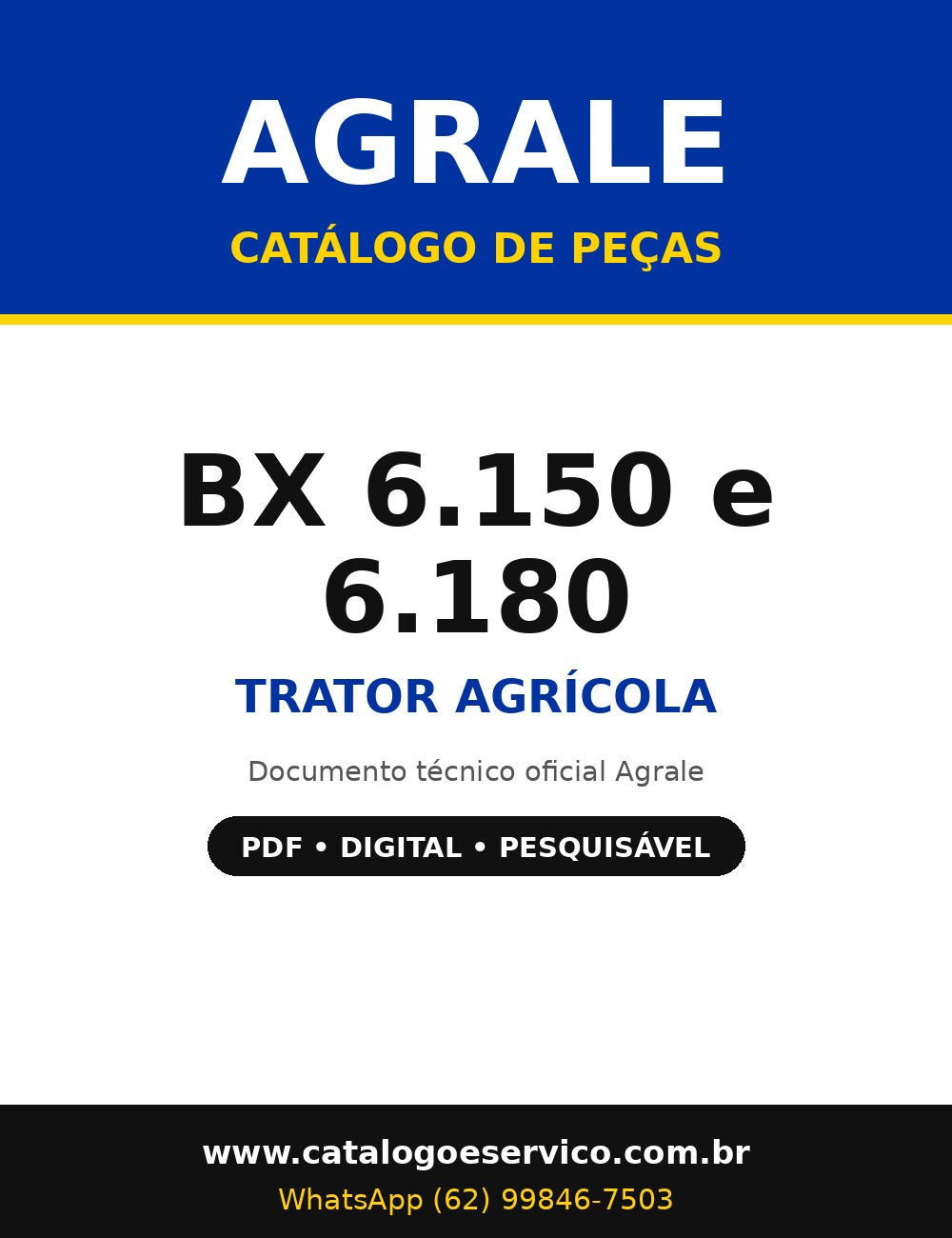 Catálogo Agrale BX 6.150 6.180