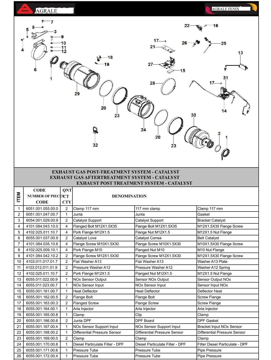 Catálogo de Peças Agrale Caminhão Attack 8 - F 3.8 Euro VI - Caminhão - página 2