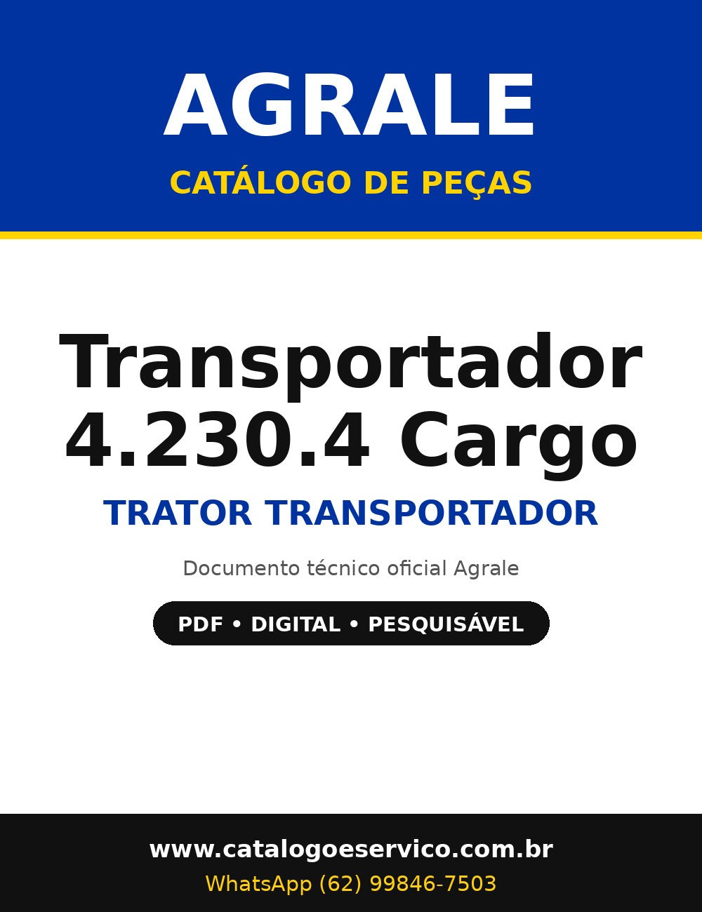 Catálogo Agrale Transportador 4.230.4