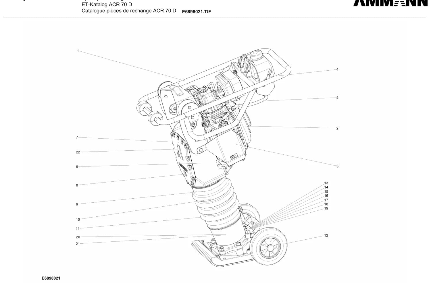 Ammann ACR 70D — vista 1 do documento