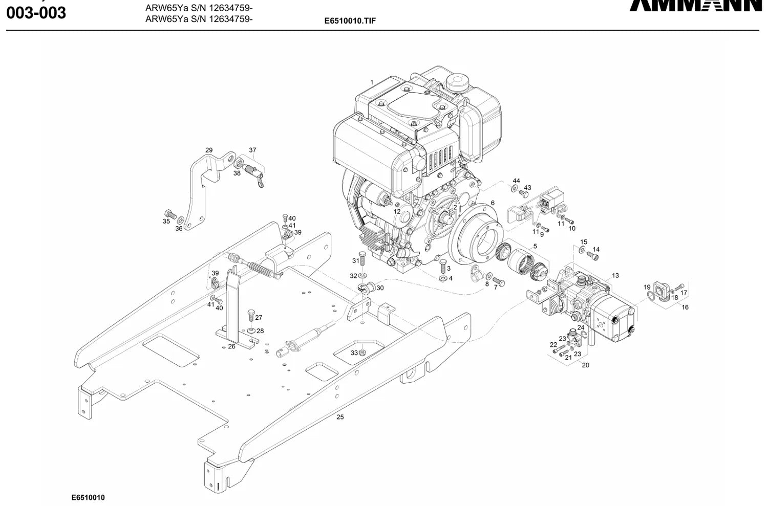 Ammann ARW 65 — vista 4 do documento