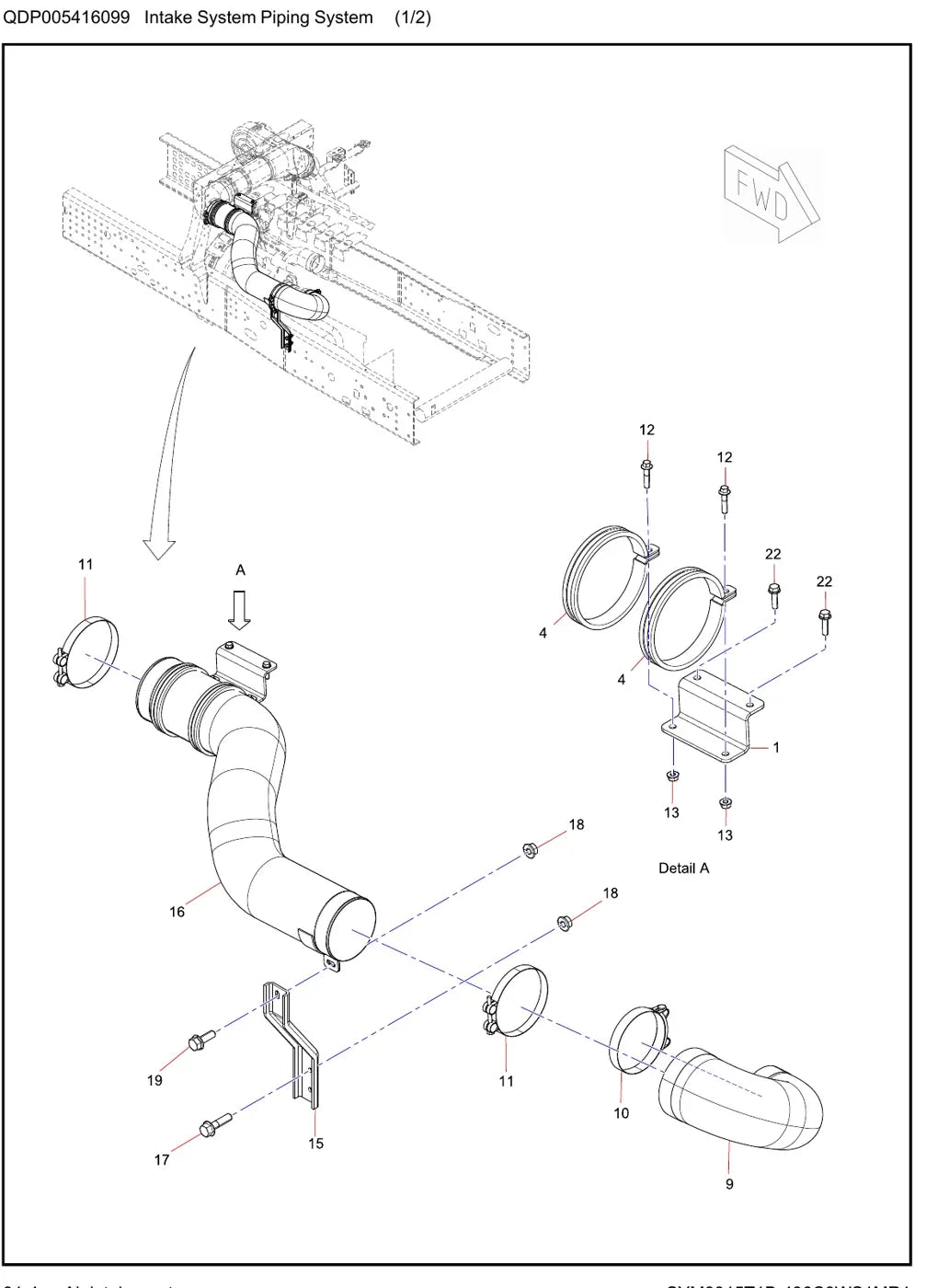 Catálogo de Peças SANY SYM3315T1B-486C8WS1MR1 — vista interna 1