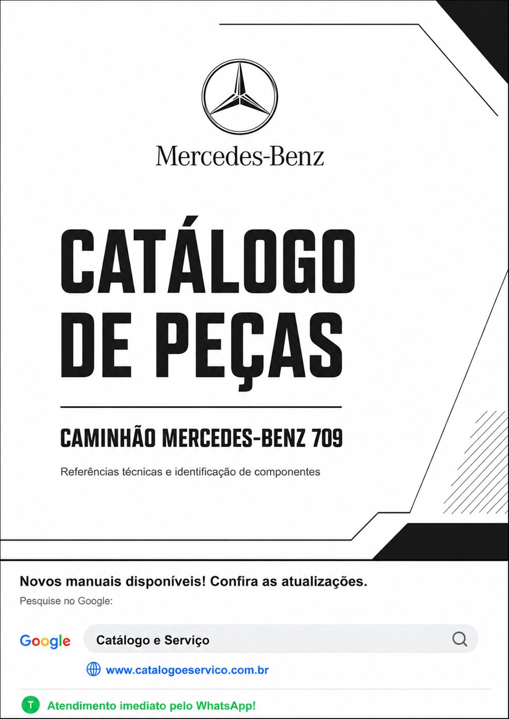 Catálogo de Peças Caminhão Mercedes-Benz 709