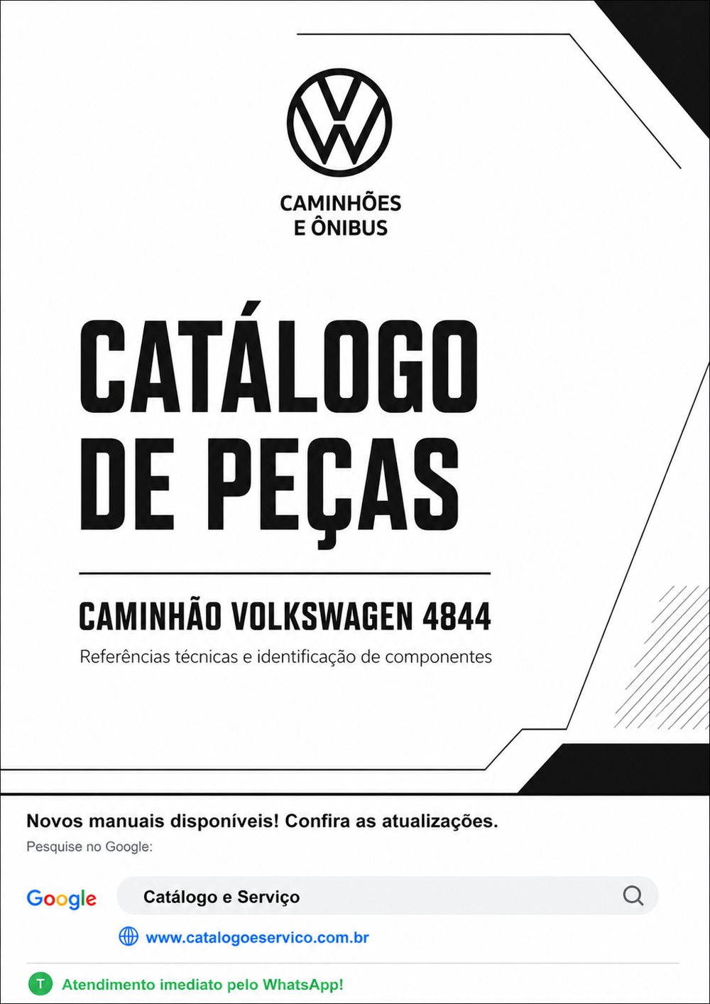 Catálogo de Peças Caminhão Volkswagen 4844