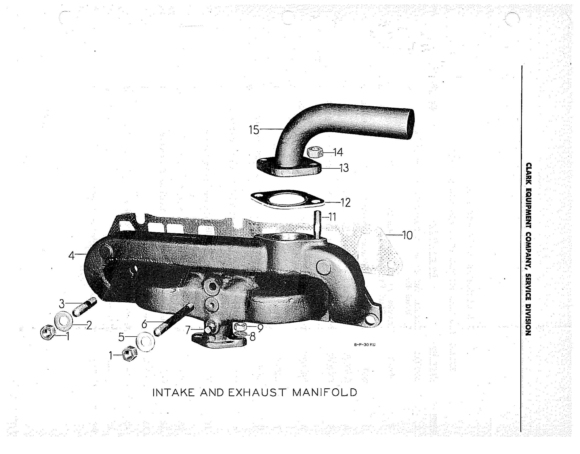 Catálogo de Peças Carregador de Vagão Clark Gas Carloader "D" (Book 56) - página interna