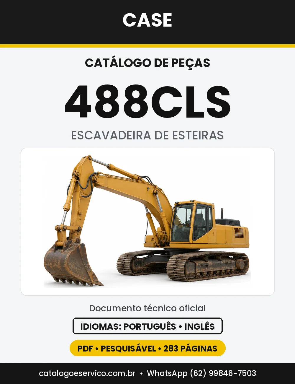 Catálogo de Peças Case 488CLS — versão 488CLS — Série 4001 a 7000